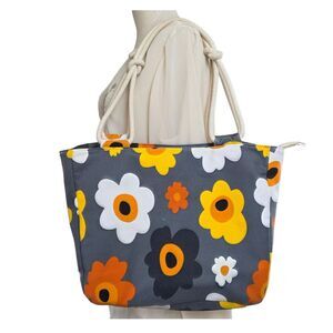 Farmhouse Is My Style Women's Fall Blooms Tote Bag Multicolor Cottagecore Rustic